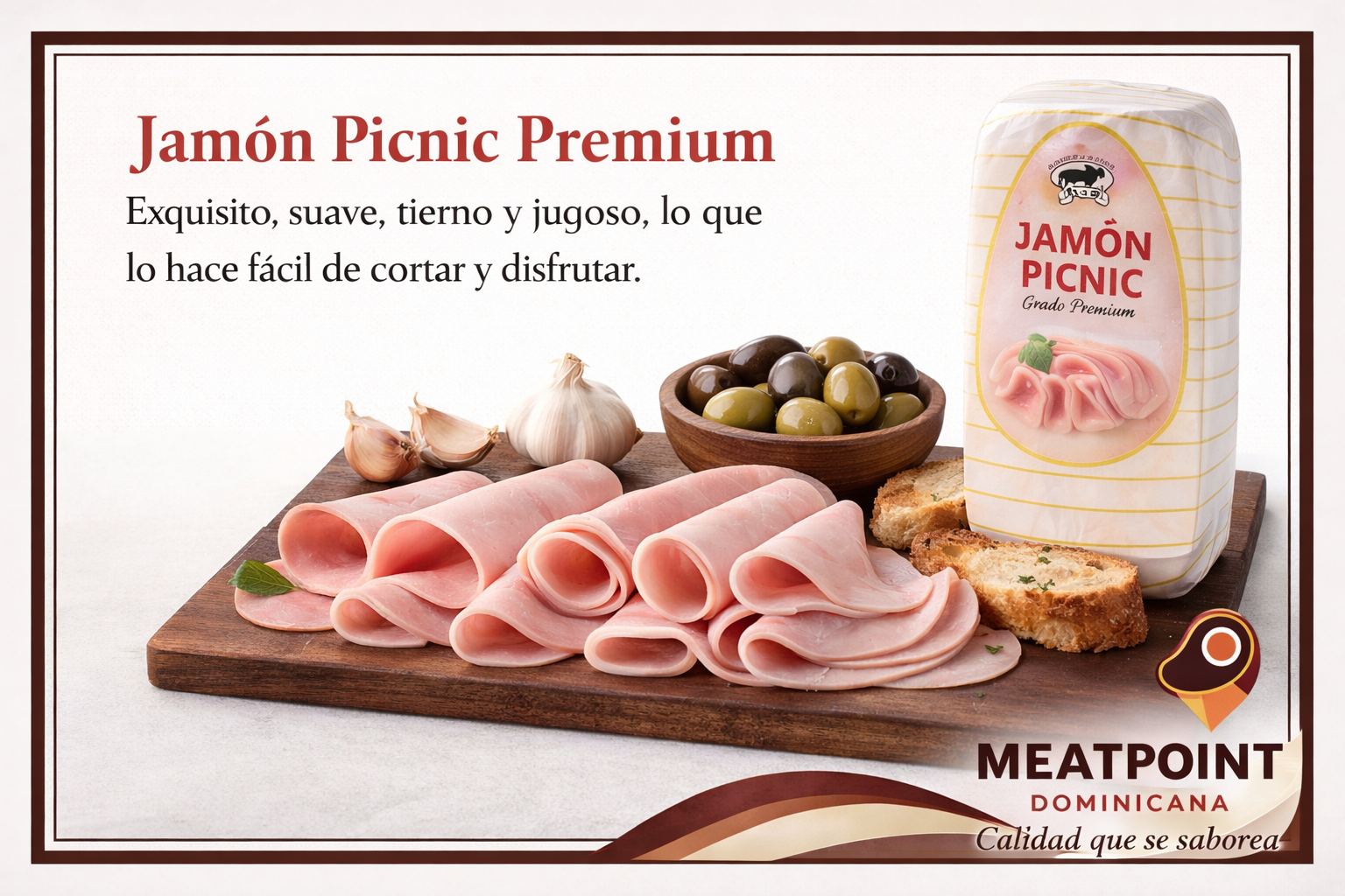 Jamón Picnic Premium